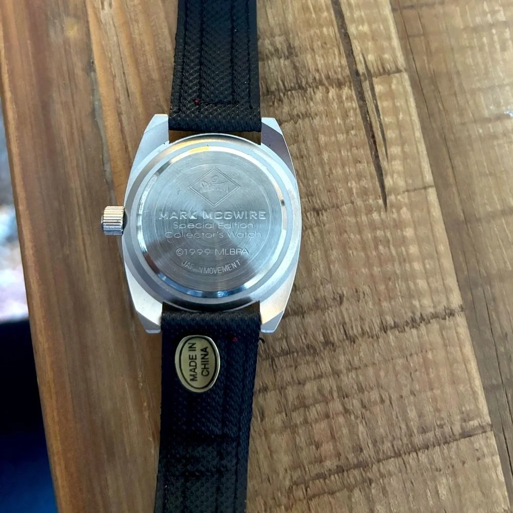 Vintage Mark McGuire Collectible Watch. 1999 Special Edition. #25 Y2K
